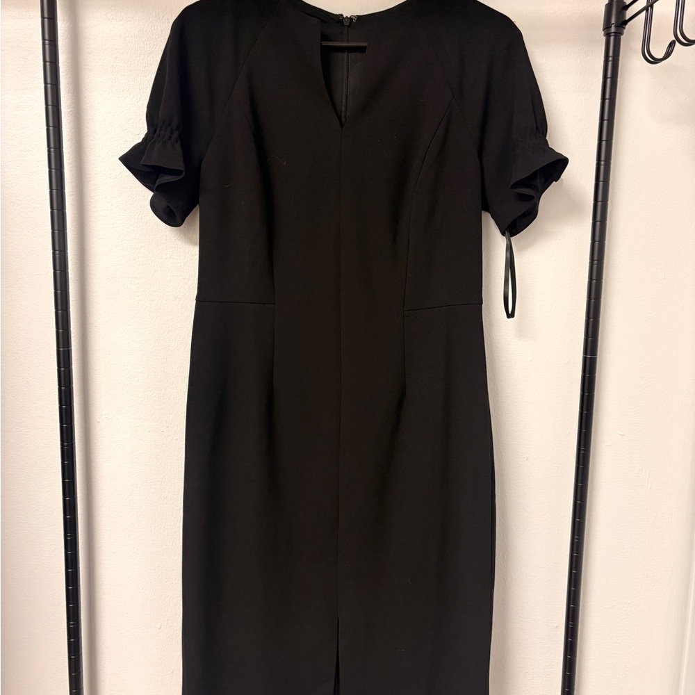 Maggy London Black Long Sleeve Dress